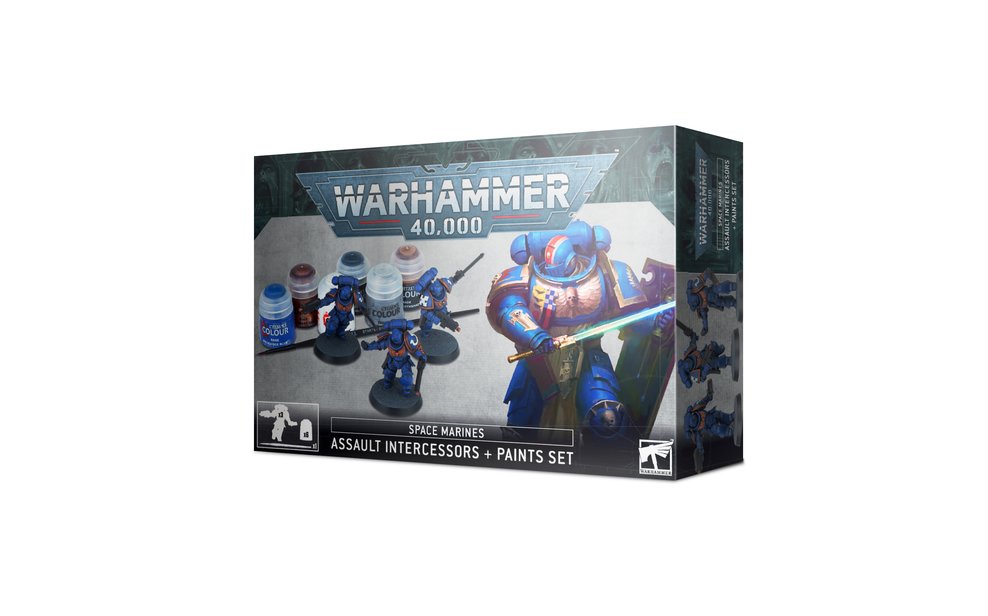 Assault intercessors paint set как красить